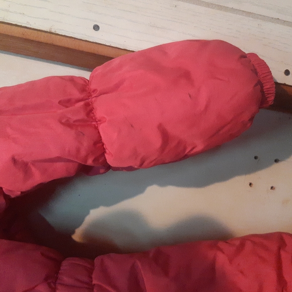 Girls size 4/5 Rococo Winter Jacket Pink & Blue - Picture 9 of 11